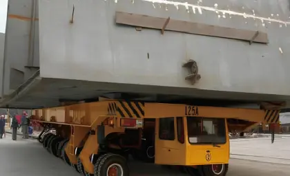 50T – 1000T Shipyard transporter