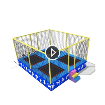 Combo Trampoline Buy A Fair Ride Best Thrill Rides 5m Jumping Trampoline
