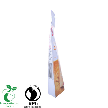 Biodegradable rice paper bag stand up food bag