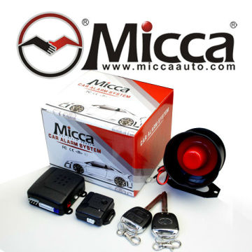 M3 Learning code one way car alarm, vehicle security system with Toyota transmitter, automobile accessory