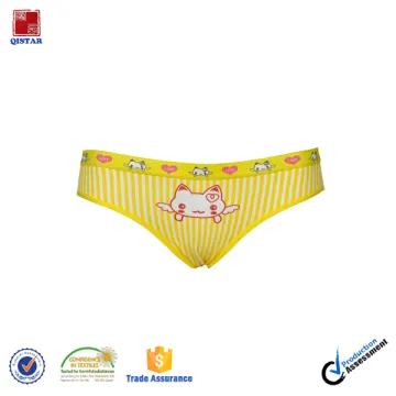 Wholesale Girls Cute Print Cotton Underwear Panties/Girls Cotton Spandex Panties