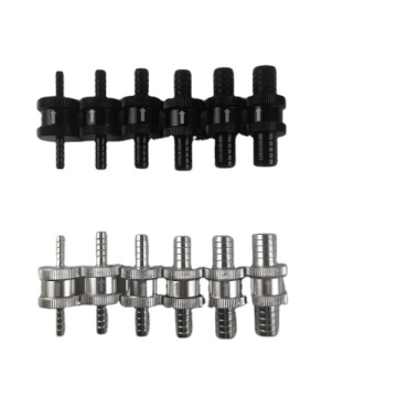 MI 4mm-14mm Aluminium Nicht-Return-Check-Ventil für Kraftstoff/Benzin/Diesel/Öl/Wasser
