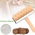 Hand-Held Embossing Pattern Engraved Rolling Pin