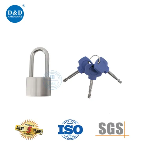 High Security Stainless Steel Padlock for Commercial Use