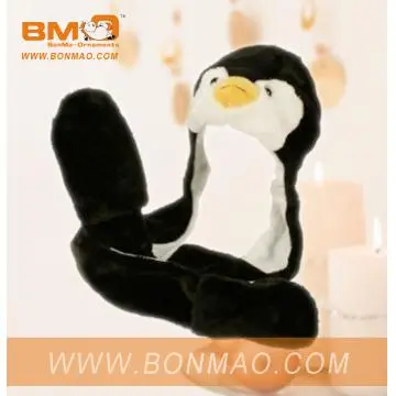 Lovely Smart Plush Soft Baby Toy Animal Penguin Hat