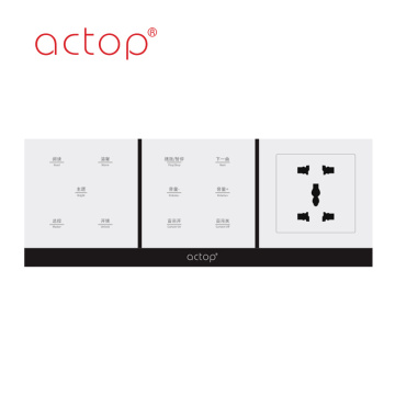 Interrupteur tactile en aluminium magnétique RS-485