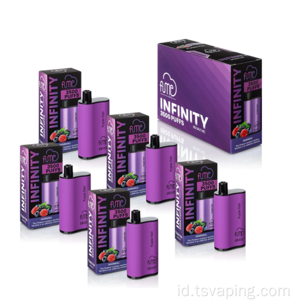 Asli Infinity 3500 Puffs sekali pakai pod vape