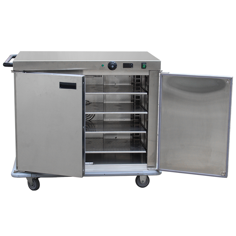 Commercial catering heated food cart