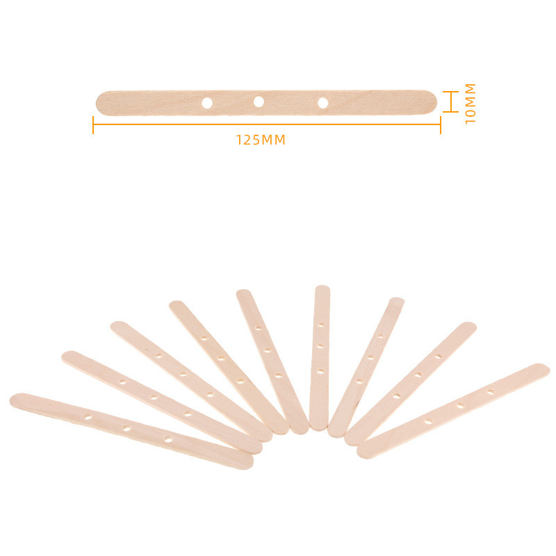 Драўляны кнот -кліп выкарыстоўвайце лепш вырабляць свечку
