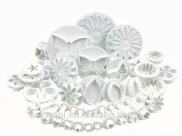 New Arrival 33PCS Cake Decoration Mold Tools Set Sugarcraft Icing Cutters Fondant Plunger Various Shapes Cake Decorating Baking