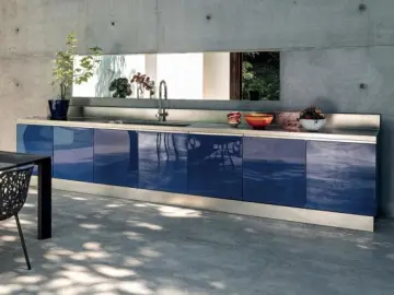 Garden Metal Stainless Steel Kitchen Cabinet For Outdoor