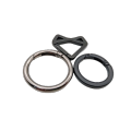 DIY slitiny klíčenka na jarní spona kovový prsten kovový prsten ruční