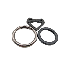 DIY Alloy Keychain Spring закопчалка метален пръстен ръчно изработен