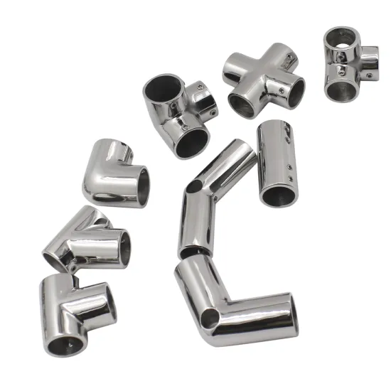 Marine 316 Stainless Steel Boat Handrail Fittings and Accessories