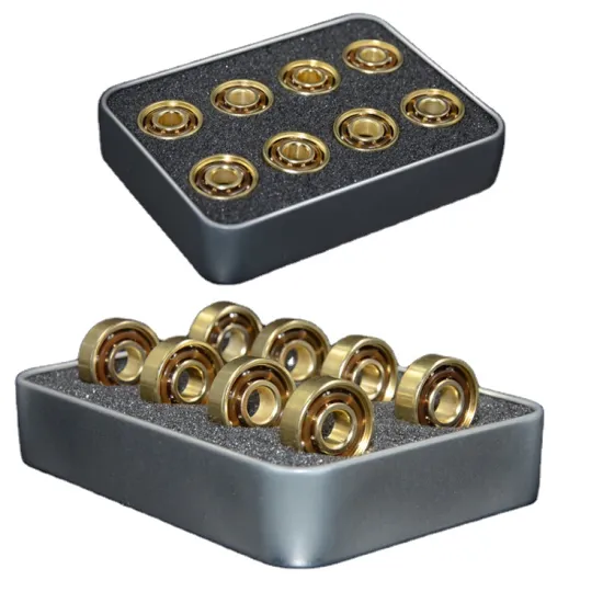 Manufacturer Direct Miniature Deep Groove Ball Bearings: Ideal for Scooters and Roller Skates (604, 605, 606, 607, 608)