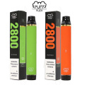 Vapes de flexion Puff 2800puffs Pods de cartouche de vape jetable