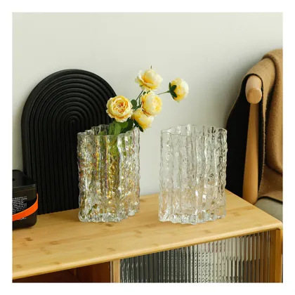 Transparent Glacier Premium Crystal Vase
