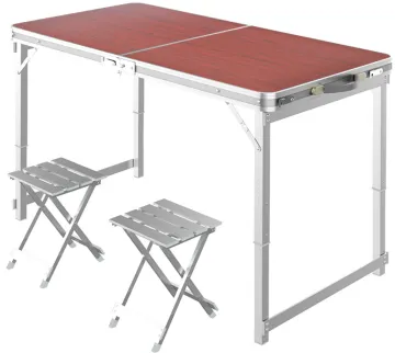 Portable Foldable aluminum table for outdoor camping