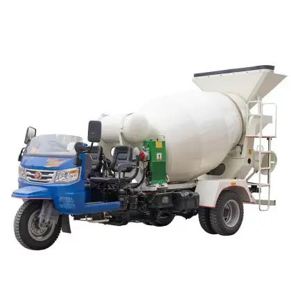 Direct Concrete Mixing Tank Truck 3 Square Concrete Mixing Transport Truck Four-Drive Concrete Coment Mixing Tank Truck