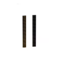 Encabezado femenino de 2.0 mm Tres filas rectas