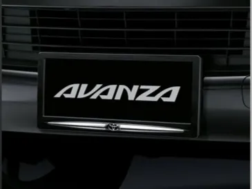 License casing, License Plate Frame