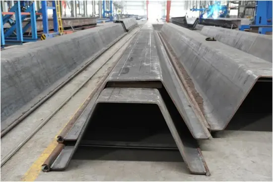 Sheet Pile M Profile Cold Formed 900X400