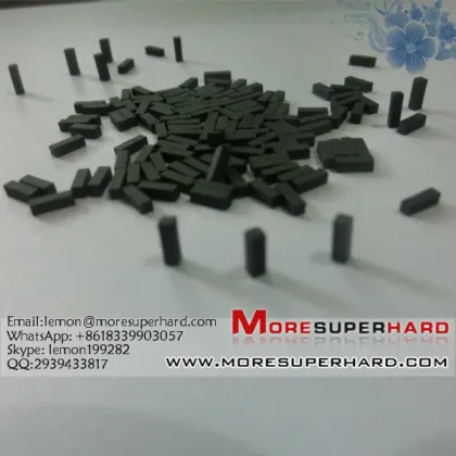 1.5*1.5*5 TSP thermally stable polycrystalline diamond, TSP inserts, TSP diamond cutter