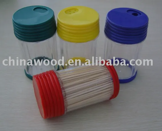 wooden toothpick --- 350pcs/PSH tube