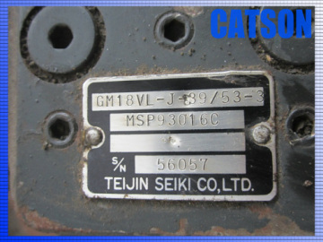 Τελική μετάδοση Assy Komatsu Pc120-6 Gm18vl-τα j-39-53