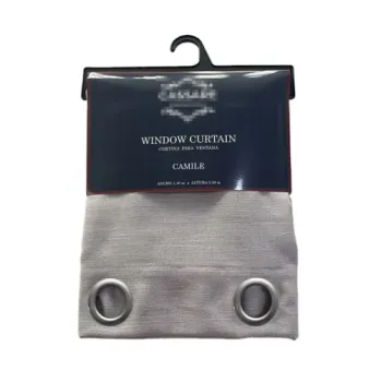 2023 Top Selling Stock Faux Fine Linen Curtains and Assorted Polyester Decorative Blackout Linens