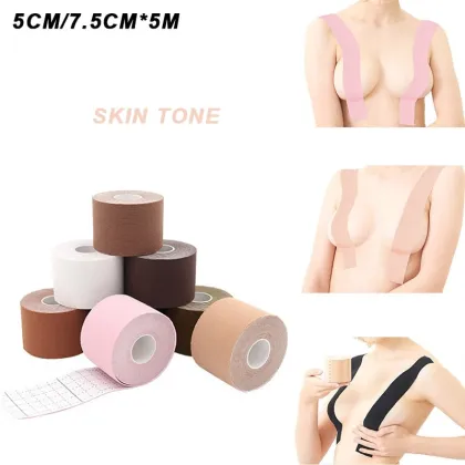 Instant Boob Support Push Up Lift Tape Adhesive Breast Lift Strapless Bra Tape