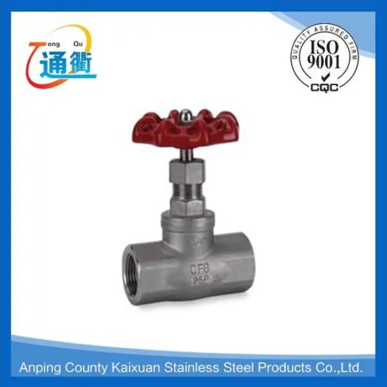 Trade Assurance Casting CF8M/CF8 Stainless Steel Globe Valve