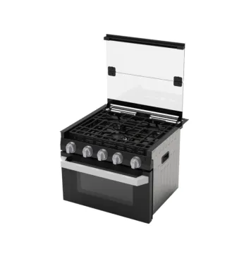 Gas Oven With Glass Oven Door