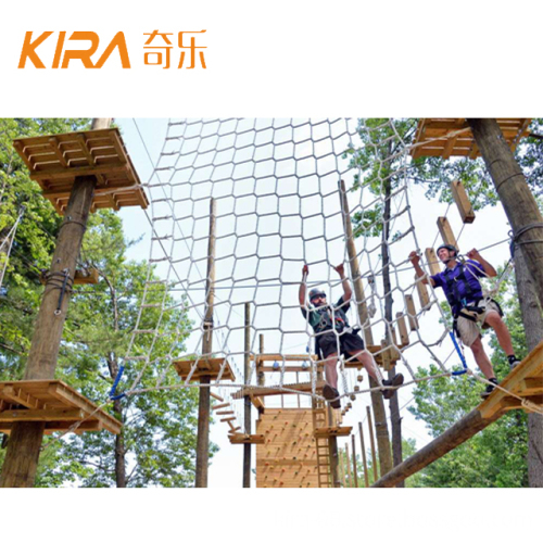 Outdoor Obstacle Adventure: Climbing Frame and High Rope Course for Sale