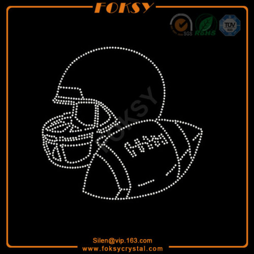 Football helmet iron on motifs wholesale