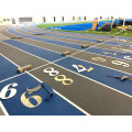 Pista de goma prefabricada duradera para guarderías