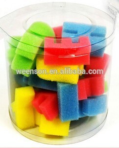 Best selling funny shape sponge set