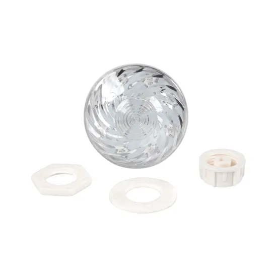 Amusement LED E14 AC24V Pre-Programmed RGB Cabochon Pixel Light - 60mm