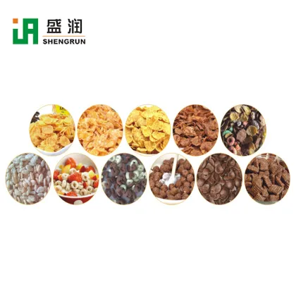 Cereal Breakfast Cereal Making Extruder Machine Price