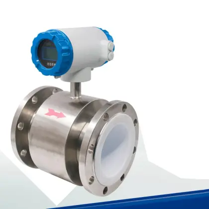 Split integrated intelligent electromagnetic flowmeter