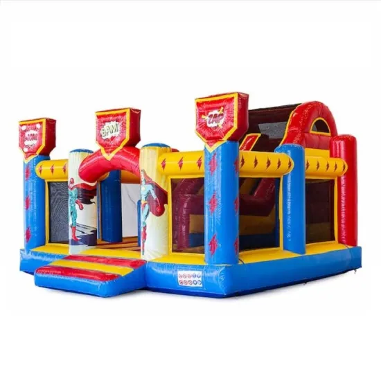 Commercial Inflatable Superhero Bounce House for Kids and Adults