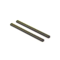 1,27 mm encabezado femenino dual fila SMT