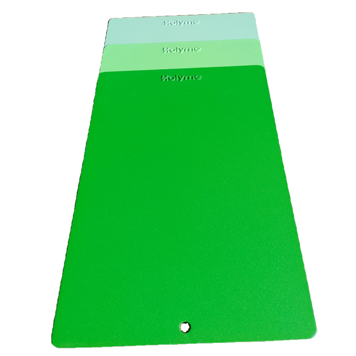 Lớp phủ bột màu xanh lá cây nhạt