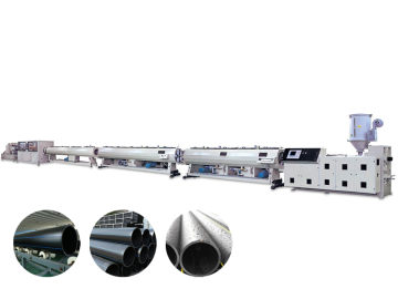 Large PE Pipe Production Line with Diameter 630mm