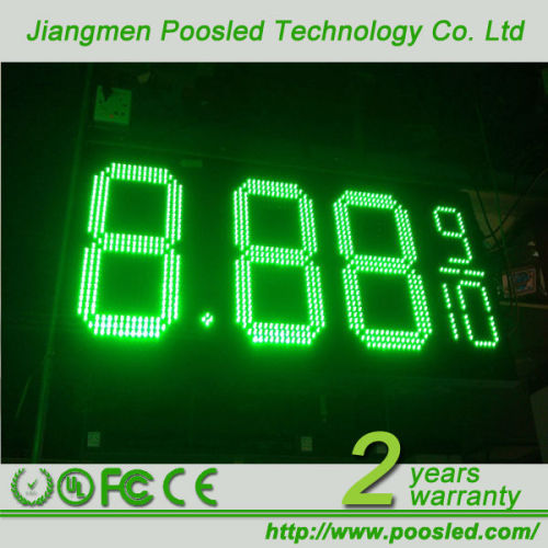 Outdoor LED Screen Gas Price Sign