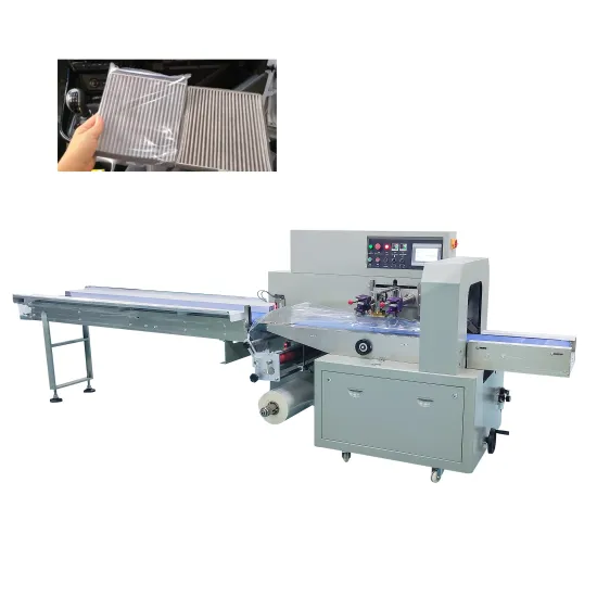 Auto Parts and Pillow Packaging Machines: Air Conditioning Filter Element & Power Strip Packaging Solutions