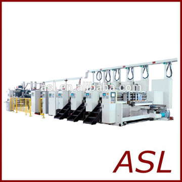 flexo printing and die cutting machine/ carton machine with InLine gluing