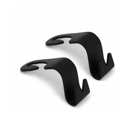 Durable S-Hook Car Seat Headrest Hooks for Universal Accessories