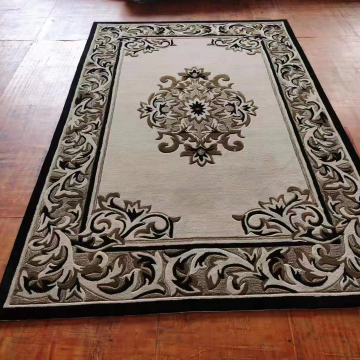 3D Printed Polyester Bohemian Mandala Rug for Living Room and Bedroom
