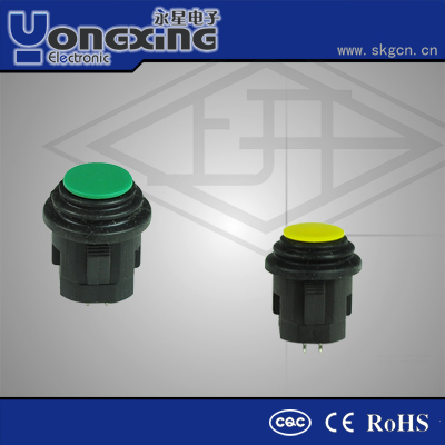 high quality snap in water proof push button switch